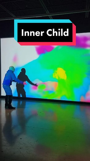 It's the twirl for me #interactiveartmuseum #wonderspacesaustin #innerchild #corememory