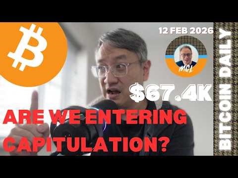 BITCOIN CAPITULATION!?