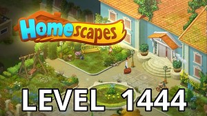 Homescapes Level 1444 Tips - AppTipper.com