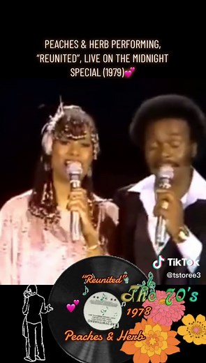 Peaches & Herb Reunited Performance on The Midnight Special 1979