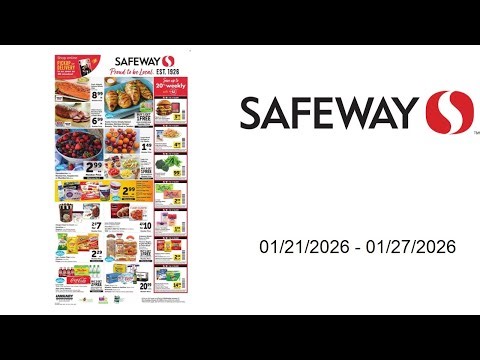 Safeway Weekly Ad - 01/21/2026 - 01/27/2026