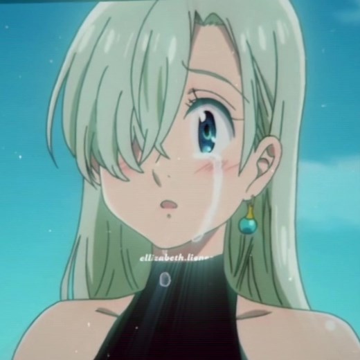 Os Olhos Azuis Mais Lindos de Elizabeth em Nanatsu