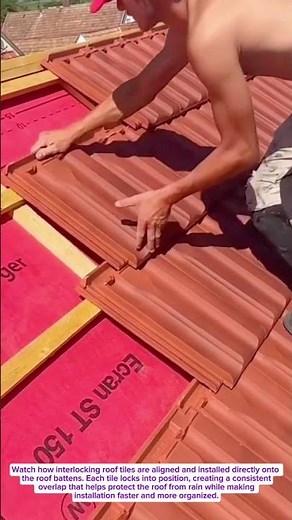 Roofing Trick Makes Tile Installation Look Effortless