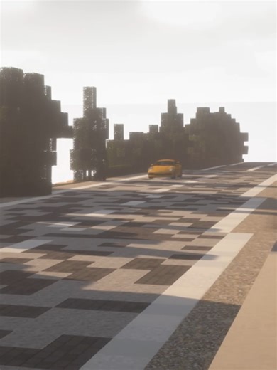 Experience a Fully Functional Porsche in Minecraft!