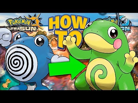 HOW TO Evolve Poliwhirl into Politoed in Pokémon Ultra Sun and Ultra Moon