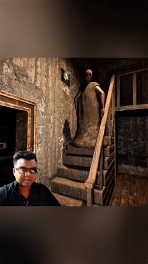 Granny Horror Game- Pro Player vs Granny Nightmare Mode? 😳 #granny