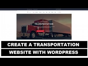 How To Create a Transportation Website With WordPress | Cab Booking Website