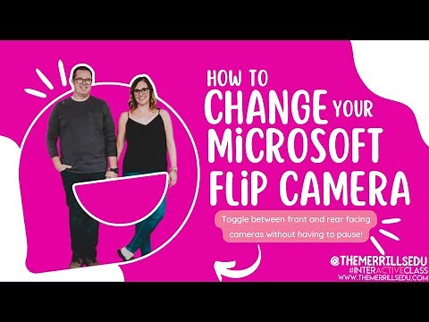 Toggle Camera Microsoft Flip Video
