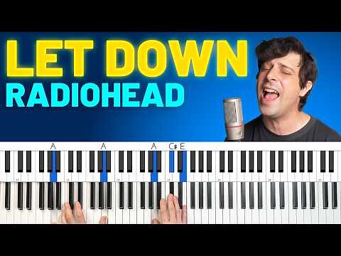 How To Play "Let Down" by Radiohead [Piano Tutorial + Chord Chart]