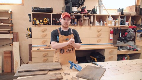 Dowel Key Miter Joints - 357