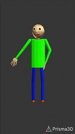 Baldi V2 Animation test! #baldisbasics #prisma3danimation