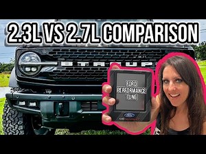 Ford Performance Calibration Bronco Battle: 2.3L vs. 2.7L | Shocking Draggy Results - Tips & Tricks