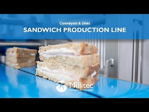 Millitec's Sandwich Production Line in Action | Innovative Machines for Efficient Production