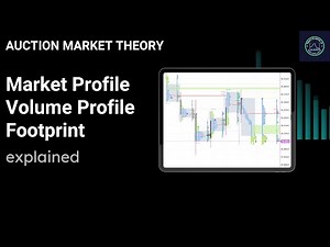 auction market theory - market profile , volume profile , foot print explained