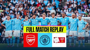 City v Arsenal: Full-match replay