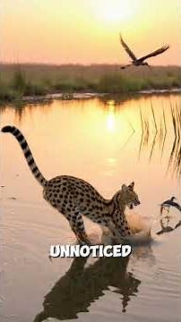 Serval Catches Prey in Seconds With This Trick #hunting #wildlife #serval