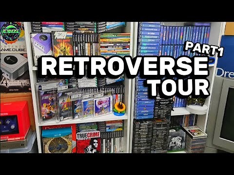 Inside the RetroVerse – Ultimate Retro Game Room Tour (Part 1)