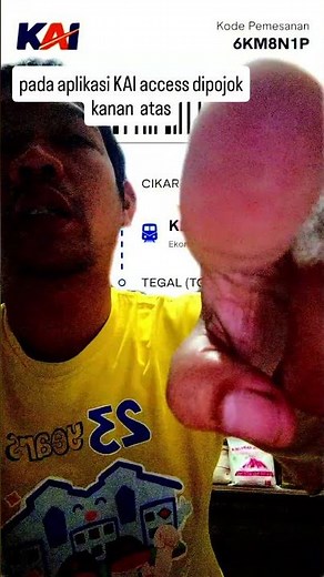 cara cetak tiket kereta api sendiri #tutorial #tiketkeretaapi #kai #kaiaccess