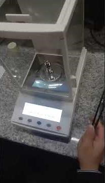 Analytical Balance-How to do a linear calibration to get a more accurate result(JFDBS00047)