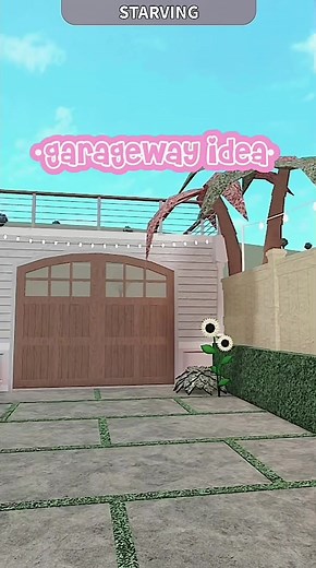 Garageway/Entrance Idea in Bloxburg | Harry's Bloxy Speedbuild