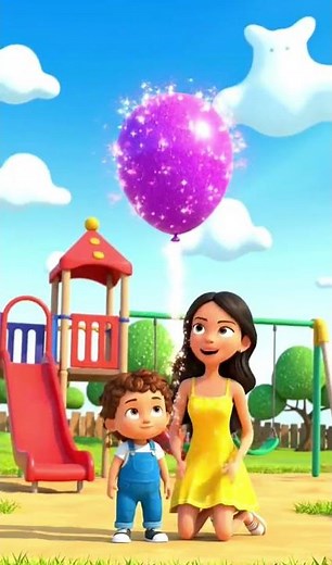 Let’s Learn Colors with Balloons 🎈 | Green Orange Purple for Kids | Fun Toddler Learning Video