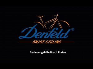 Bedienungshilfe Bosch Purion Display