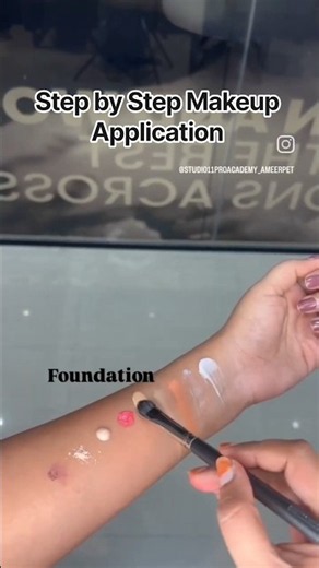 Step-by-Step Makeup Application for Beginners 💄 | Studio11 Beauty Academy|Ameerpet