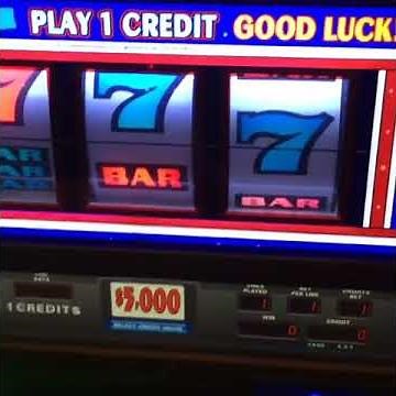 Playing $5000 a pull High Limit Slot Machine!