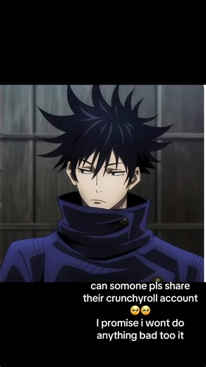 WE CAN WMATVH PROFILE OICTURES TOO YOU WILL BE MY BEST FRIEND #crunchyroll #anime #megumifushiguro #pls #fyp