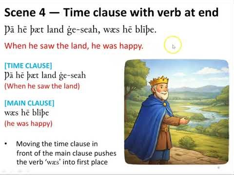Ġelǣded rǣding sōþes Ealdenglisc - Dǣl Fēower (Guided reading of true Old English - part 4)