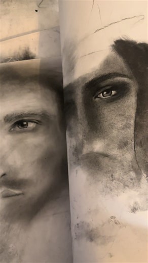 Fall in Love with Charcoal Drawing: An Abstract Art Journey