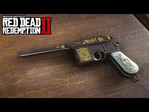 RED DEAD REDEMPTION 2 - MAUSER PISTOL (Weapons Customization & Showcase)