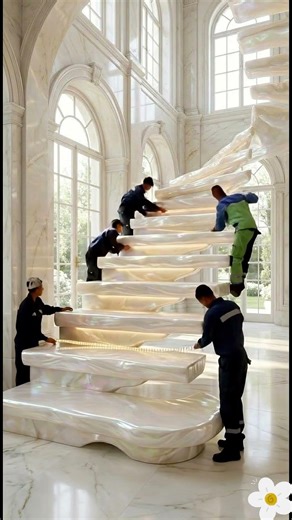DIY Pearl Staircase Transformation That Looks Elegant