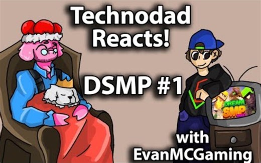 【MCYT/Technoblade】Technodad和EvanMCGaming一起学习DSMP的历史故事