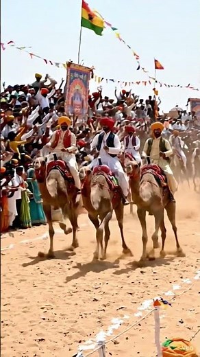 Camel racing is a traditional desert sport where camels sprint across tracks #camelrace #camelrider