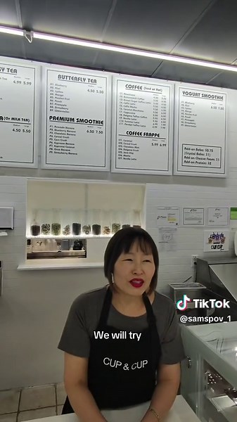 “You’re my angel”🥹 📍 Cup & Cup 8000 Cout Rd 800, Plano, TX 75025 #solo #pov #vlog #boba #fypシ