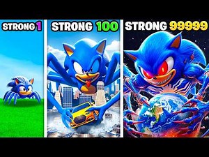 Weakest To STRONGEST SONIC SPIDER In GTA 5!