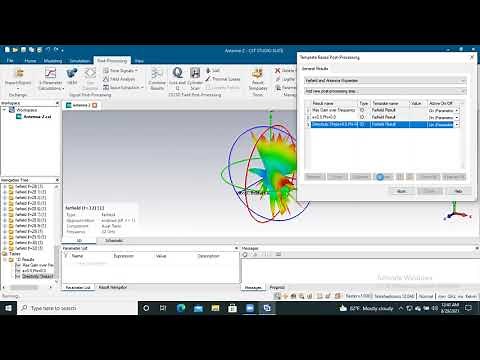 How to simulate and determine Axial Ratio in CST