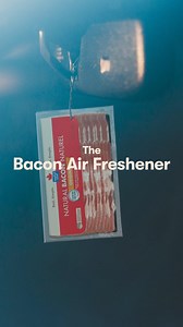 8.1K views · 38 reactions | Say hello to bacon-scented bliss for your car rides! 肋 Introducing the new Maple Leaf Natural Bacon air freshener—perfect for keeping the kids calm and the hangry monster at bay on all your family adventures. | Maple Leaf Foods | Facebook