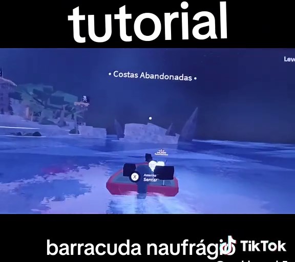 Tutorial: Explorando o Naufrágio com Barracuda no Roblox