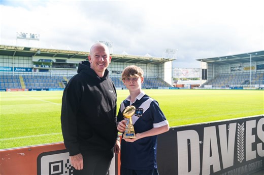 Reclaiming a lost passion 🌟 Not long ago, Jenson thought he’d never pick up a rugby ball again. His love for the game had faded — until the Warrington Wolves Foundation visited his school to set up a team for one of our local school festivals. That one moment changed everything. 🙌 Jenson rediscovered his passion, and it’s already led to some incredible memories — like winning the Magic Moment at the Rhinos Challenge. 🏆 But the story doesn’t end there… Inspired by his son’s journey, Jenson’s d