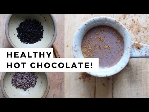 Making 2 cozy chocolate drinks (immune boosting cacao hot chocolate + cacao nib tea)