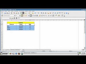 Aula 01 - Parte 01 : Introdução ao BrOffice Calc