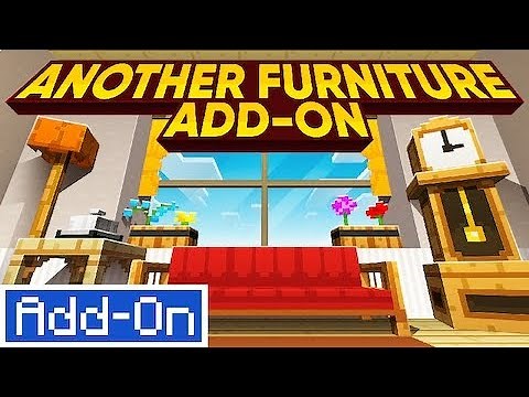 Another Furniture Add-On | FREE Minecraft Marketplace Addon | Showcase