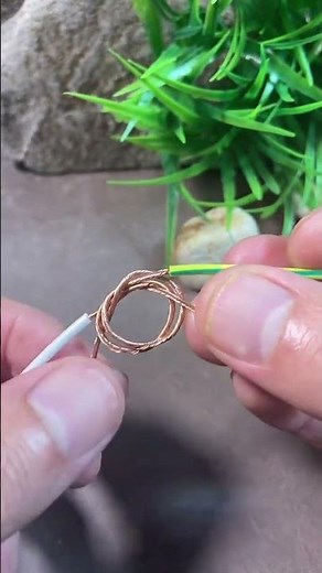 Slow Motion Soft Wire Connection Technique #ideas #shorts #wire #electricalwork