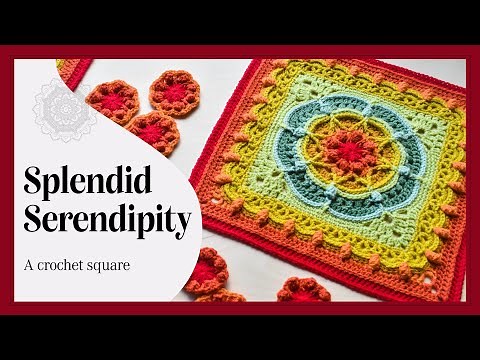 Crochet: Splendid Serendipity the Square Tutorial | The Loopy Stitch