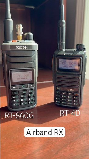 Radtel RT-860G and RT-4D Airband RX