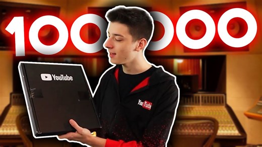 YouTube gave me a silver play button? (100,000 subscriber special)