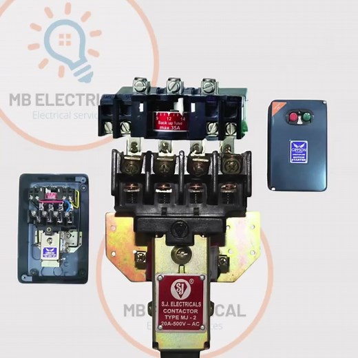 30K views · 522 reactions | Dol Starter Diagram | Mb Electrical | Facebook