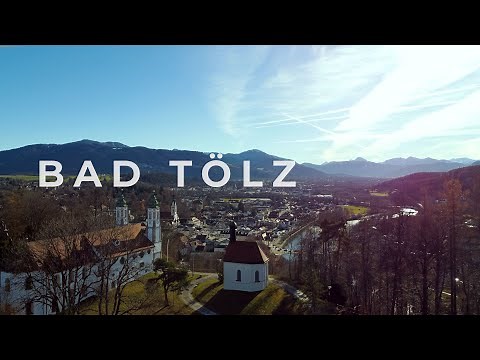 Walking Tour Germany | Bad Toelz, Bavarian Alps | 4K